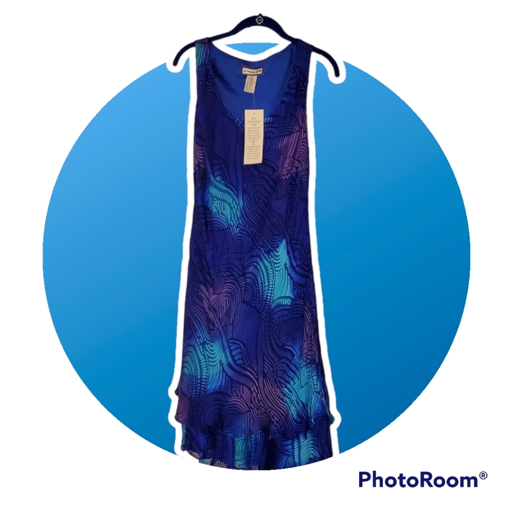 NWT Washable Silk Dress